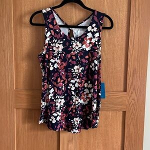 NWT Market and Spruce Alora Twist Back Knit Tank
